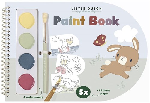 Bambolino Toys Malbuch Little Dutch - kreatives Malen Tiere