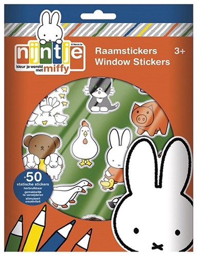 Miffy-Fensteraufkleber 17059