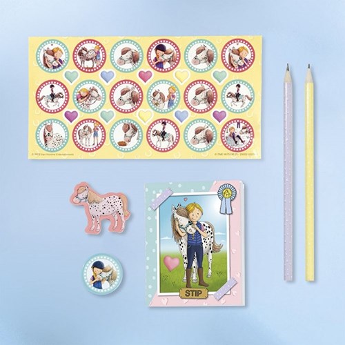 Bambolino Toys Schreibwaren Set Stip de Pony - Federmäppchen und Sticker-2