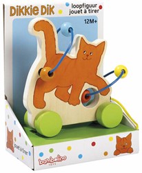 Bambolino Toys Dikkie Dik Holz Nachziehfigur Motorikspielzeug Kleinkind