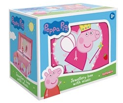 Bambolino Toys Peppa Pig Schmuckkästchen Musik Schmuckbox Kinderzimmer