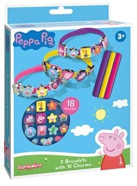Bambolino Toys Peppa Pig Schiebearmbänder Schmuck Bastelset - Spielzeug