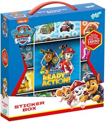 Totum Paw Patrol Stickerbox - Sticker Set für Kinder - Kreatives Spielzeug