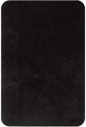 Dutch House Badematte schwarz 60x90 cm - Rutschfeste Badezimmermatte - Schnell trocknend