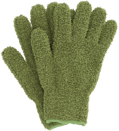 Pflanzen Staub Handschuhe grün Mikrofaser für Zimmerpflanzen