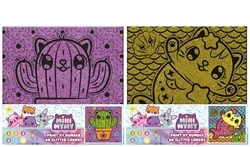 Cilgro Malen nach Zahlen Glitter Leinwand kreatives Basteln