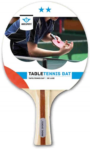 Angel Sports Tischtennisschläger 2 Sterne - Pingpong Schläger für Kinder und Erwachsene