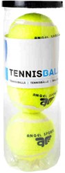 Angel Sports Tennisbälle Set 3 Stück in Röhre gelb für Kinder
