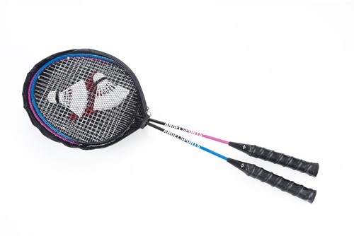 Angel Sports 857030 Badmintonschläger Schwarz, Blau Stahl 2 Stück(e)-2