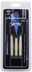 Longfield Games Dartset Steeltip Brass 22 Gramm im Etui Blau