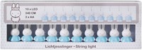 Bambolino Toys Nijntje Lichterkette blau - LED Kinderzimmer Dekoration