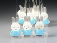 Bambolino Toys Nijntje Lichterkette blau - LED Kinderzimmer Dekoration-2