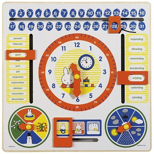 Bambolino Toy Miffy Kalenderuhr