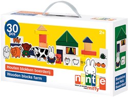 Bambolino toys Nijntje blokken boerderij (28-delig)