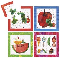 Bambolino Toys Die kleine Raupe Nimmersatt Kinderpuzzle 4-in-1 - Lernspielzeug-2