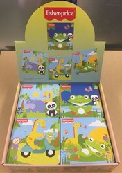 Harlekijn Pappbücher Kleinkind Spielzeug ohne Text - 32 Stück sortiert