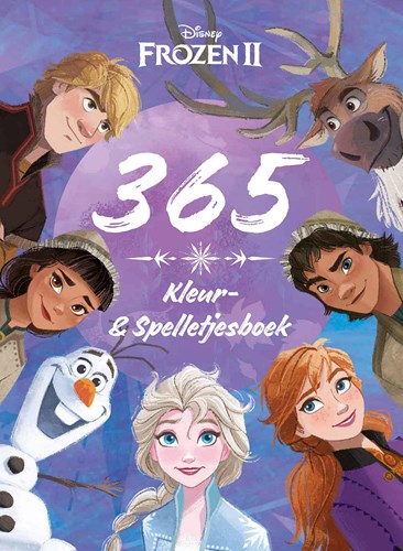 Disney Frozen Malbuch und Spielbuch - 365 Aktivitäten A4