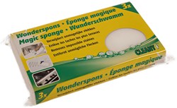 Cleany Wunderschwamm Melamin Reinigungsschwamm 3 Stück 110x64x28mm