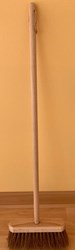 Harlekijn Kinder Straßenbesen Kokoshaar 80 cm Spielzeugbesen Harlekijn Kinder straatbezem kokoshaar. 80 cm