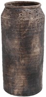 Cilgro Vase braun Keramik modern Dekoration 57,5 cm luxuriöser Stil