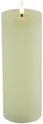 Countryfield LED Stumpenkerze rustikal XL 7,5x20cm creme Dekoration