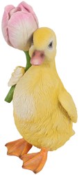 Countryfield Ente Spielzeug Dekoration mehrfarbig Kunststoff 19,5cm