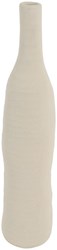 Countryfield Vase Keramik weiß rustikal Dekoration 50 cm hoch