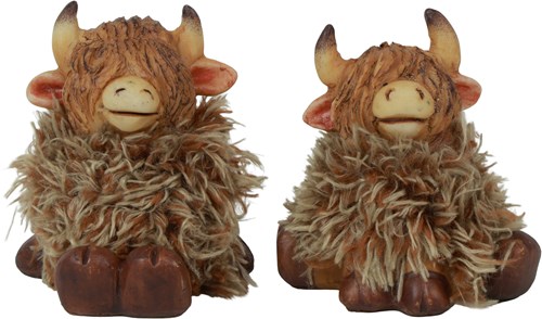 Cilgro Schottisches Hochlandrind Spielfigur Temmi S 7,5x5,5x8cm