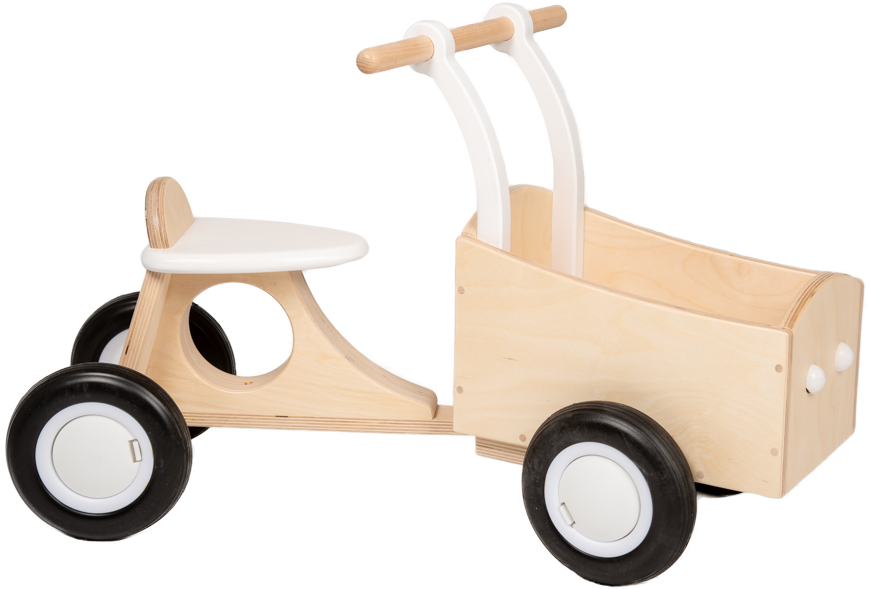Van Dijk Toys - Bakfiets - Wit