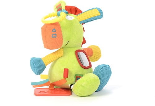 Dolce Toys toys Klassisches Aktivitäts-Kuscheltier Pony Polo - 24 cm