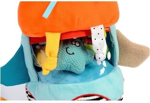 Dolce Toys Spielzeug Klassisches Aktivitäts-Kuscheltier Walross Walter - 30 cm-2