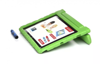 KidsCover iPad 10.2 grünes Set - INKLUSIVE Stylus & Glas-Screenprotector - Hülle für Kinder - kindersicher