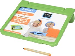 KidsCover iPad 10.9 grünes Set - INKLUSIVE Stylus & Glas-Screenprotector - Hülle für Kinder - kindersicher