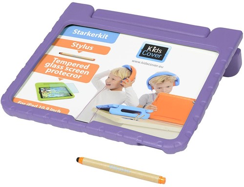 KidsCover iPad 10.9 grünes Set - INKLUSIVE Stylus & Glas-Screenprotector - Hülle für Kinder - kindersicher