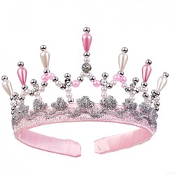 Souza for Kids Krone Prinzessin Mary rosa Perlen Prinzessinnenkrone