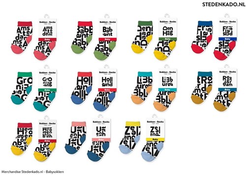 Stedenkado Baby Socken Amsterdam - weiche Babysocken Geschenk-2