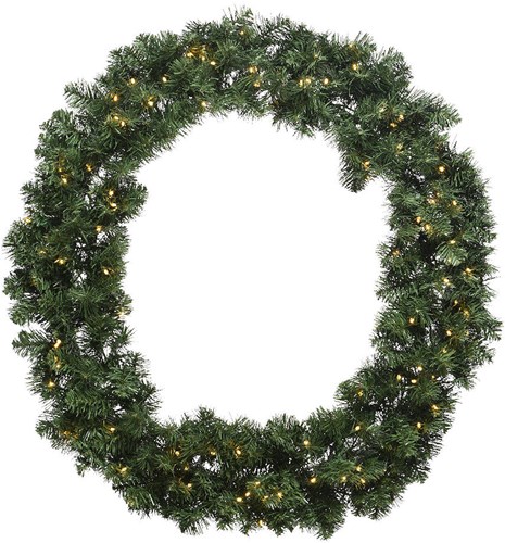 Imperial Weihnachtskranz 50cm mit Beleuchtung für drinnen und draußen