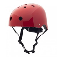 Coconuts Kinderhelm Ruby Red für Sicherheit und Stil - Fahrradhelm XS Ruby Red plain