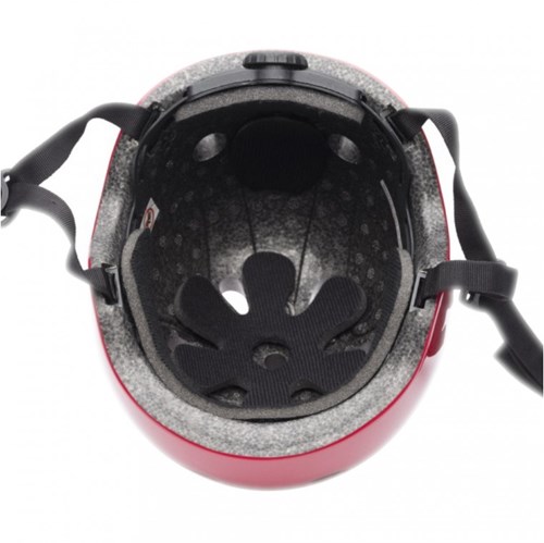 Coconuts Kinderhelm Ruby Red für Sicherheit und Stil - Fahrradhelm XS Ruby Red plain-2