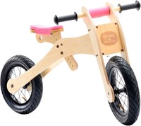 Trybike - Holz Laufrad Accessoires - Sattelbezug und Kinnschutz Rosa-2