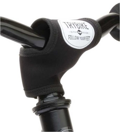 Trybike Lenkerpolster schwarz - Schutz für Laufrad Steel