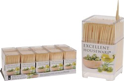 Excellent Houseware Cocktailspieße - 450 Stück Holzspieße in Dose
