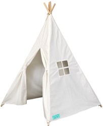 Souza for Kids Tipi Zelt Canvas Creme Spielspaß drinnen und draußen