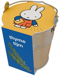 Nijntje Kruiden in zinken emmertje Tijm.