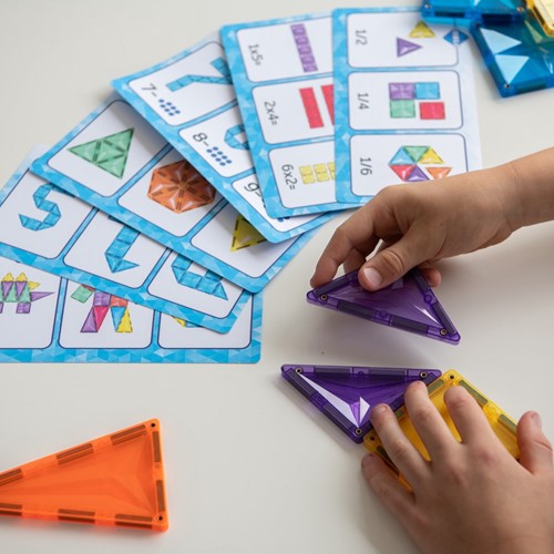 Coblo Spielzeug Magnetische Fliesen Aktivitätskarten 14 Stück-3