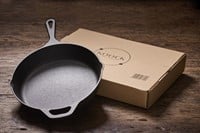 Koock Amsterdam Skillet Gusseisen – Bratpfanne – geeignet für alle Herdarten, einschließlich Grill und Induktion-3