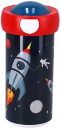 Mepal Trinkbecher Schule 300 ml Space - auslaufsicher und BPA-frei