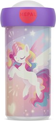 Mepal Trinkflasche Schule Unicorn Glow - 300 ml - auslaufsicher und BPA-frei