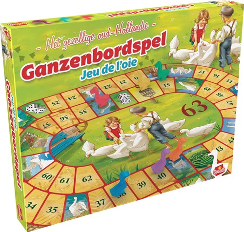 Goliath Gänsespiel klassisches Brettspiel für die ganze Familie NL FR