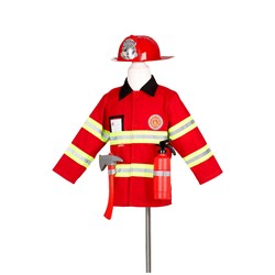 Souza for Kids Feuerwehrmann Verkleidungsset - 4-7 Jahre - mit Helm